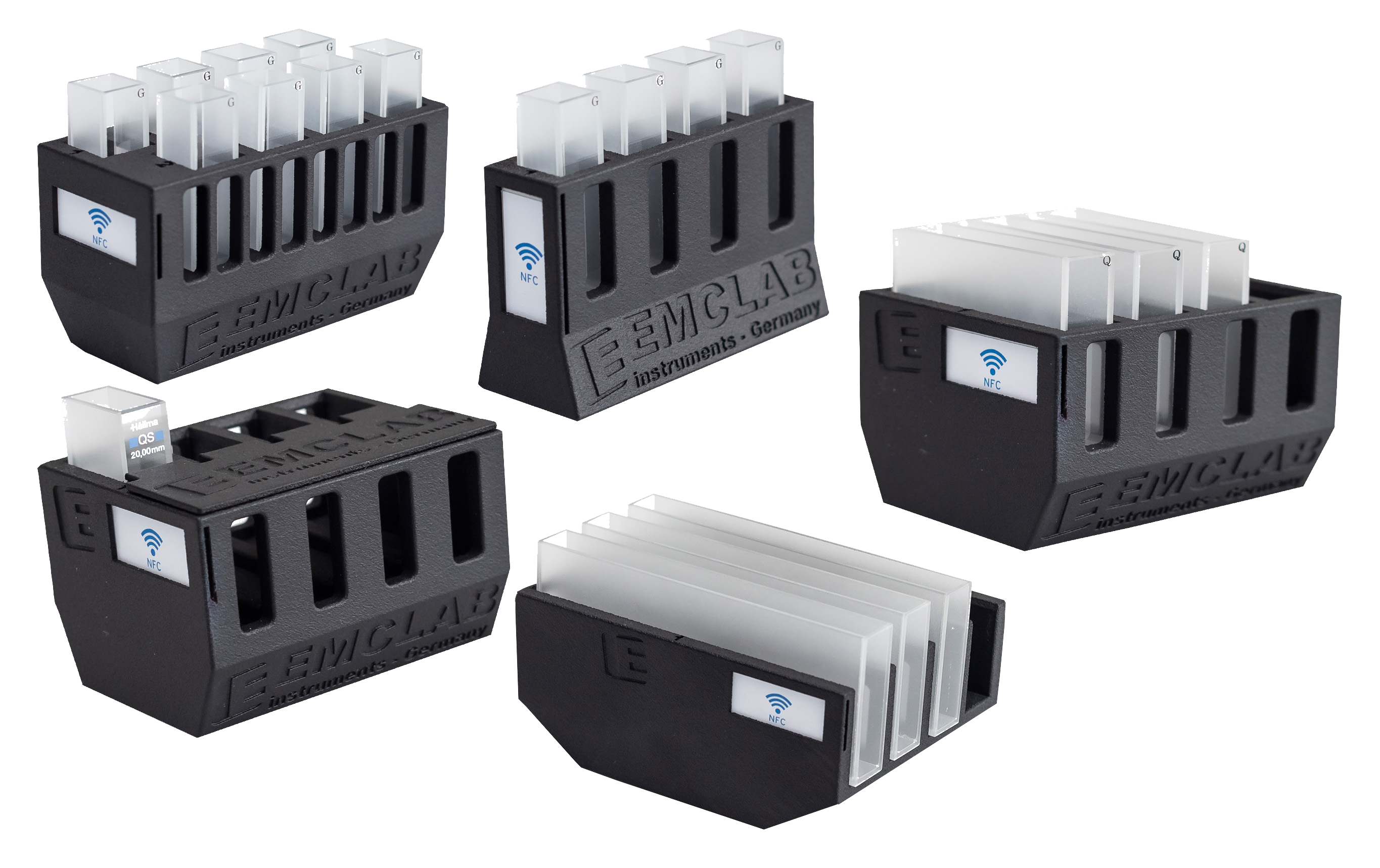 EMCLAB Magnetic Quick Change Cell Holder